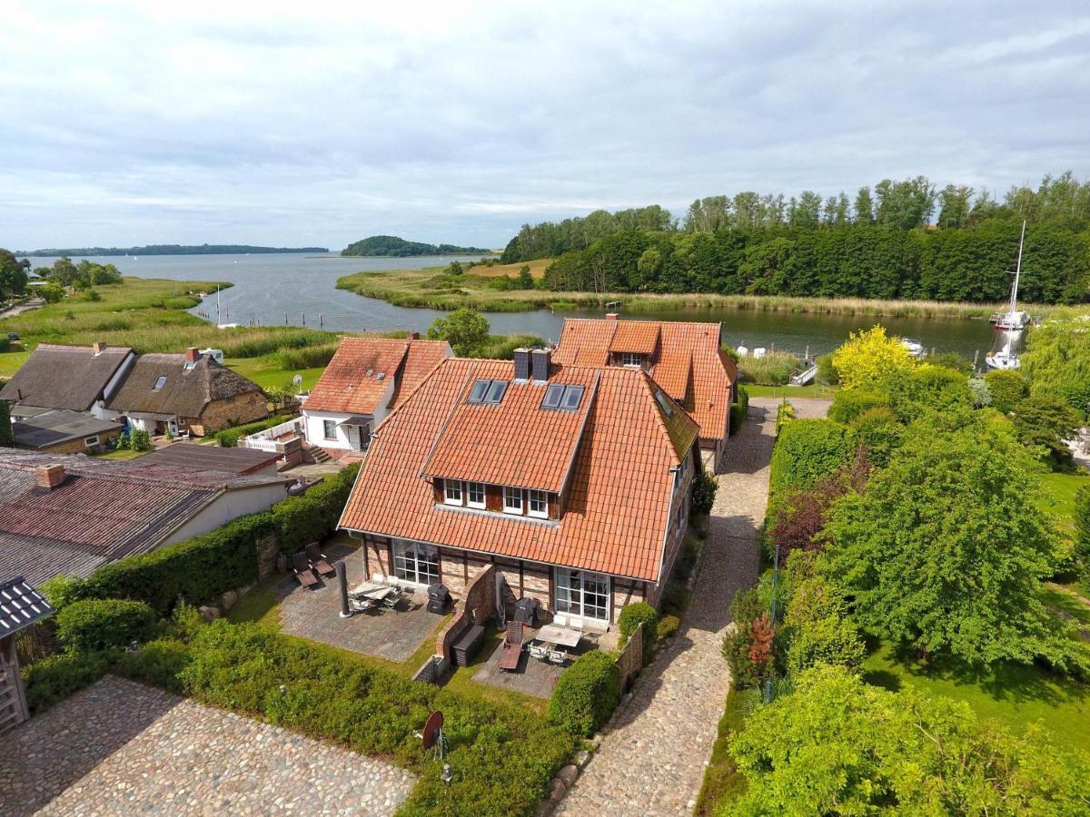 Fachwerkhaeuser Seedorf - Haushaelfte "Sophie Charlott" Mit Kamin Und Terrasse Esterno foto