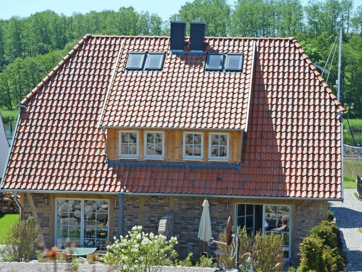 Fachwerkhaeuser Seedorf - Haushaelfte "Sophie Charlott" Mit Kamin Und Terrasse Esterno foto