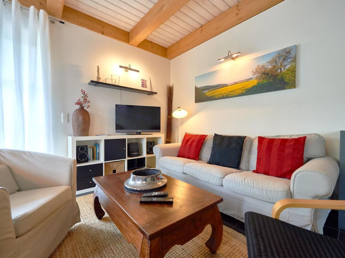 Fachwerkhaeuser Seedorf - Haushaelfte "Sophie Charlott" Mit Kamin Und Terrasse Esterno foto