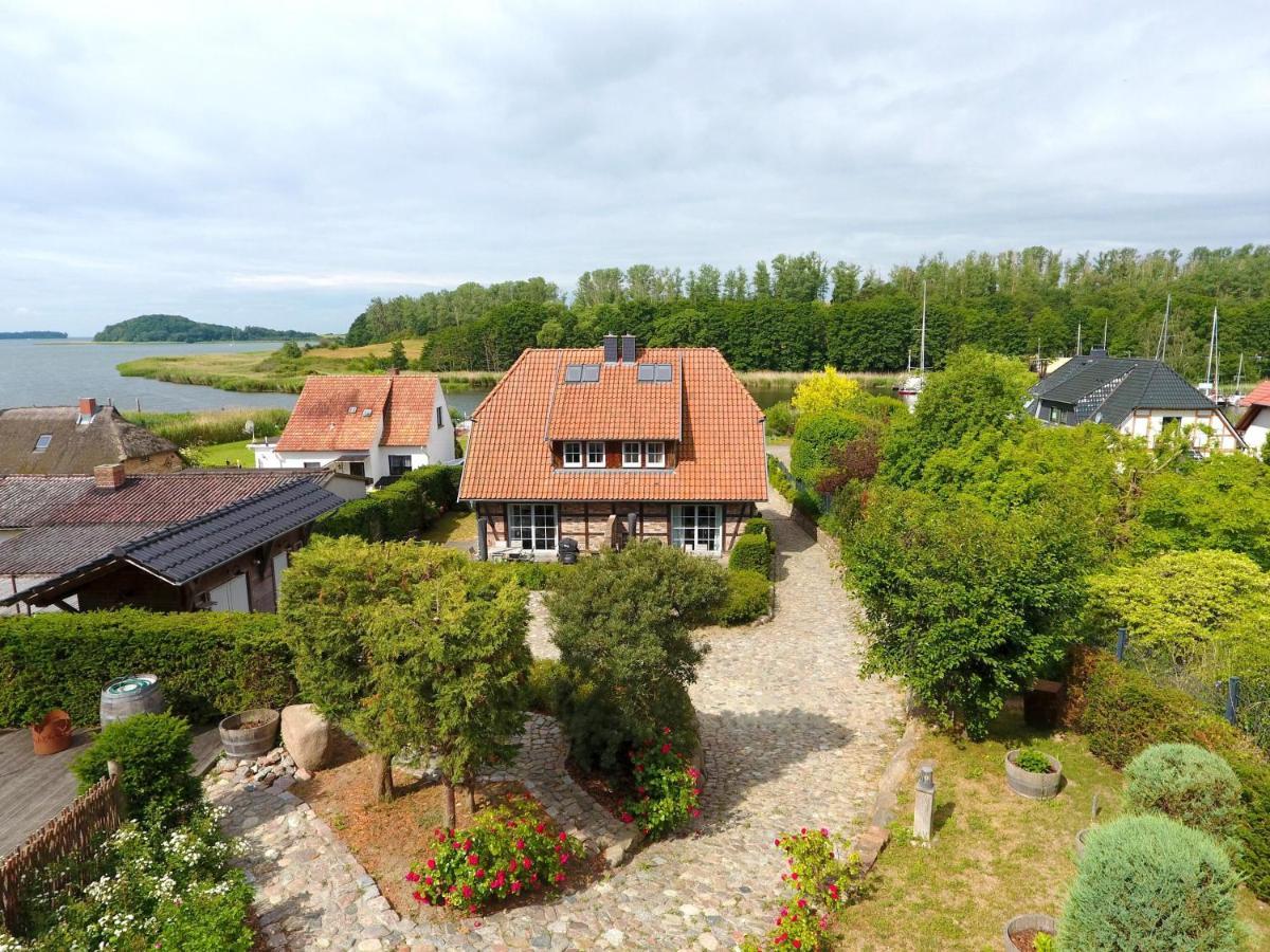 Fachwerkhaeuser Seedorf - Haushaelfte "Sophie Charlott" Mit Kamin Und Terrasse Esterno foto