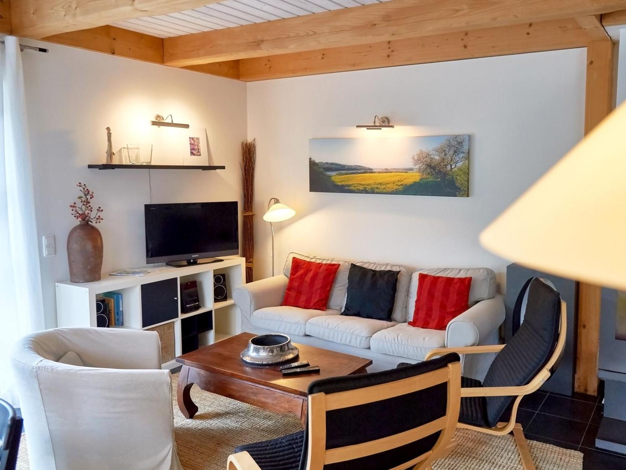 Fachwerkhaeuser Seedorf - Haushaelfte "Sophie Charlott" Mit Kamin Und Terrasse Esterno foto